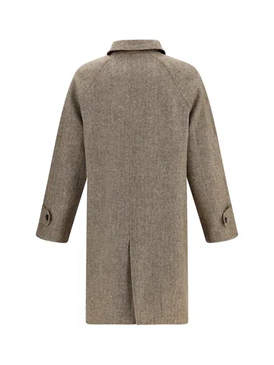 Burberry Men Chevington Reversible Cotton Coat In Brown