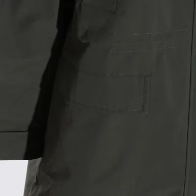 Ganni "tri-layer" Parka In Green