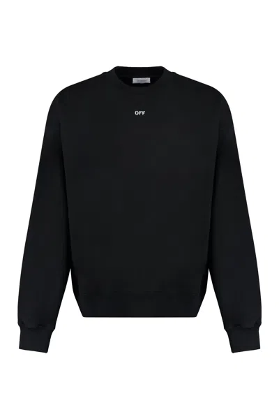 Off-white Dotted Arrow Diagonal Skate Sweatshirt In Multi