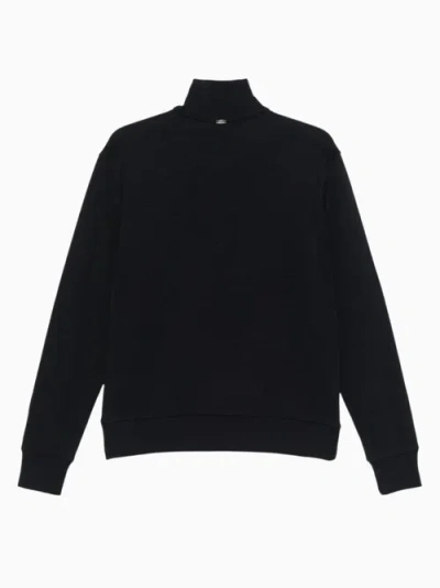 Herno Piqué Sweatshirt In Black