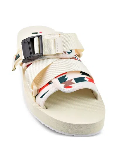 Fila Sol V2 "gardenia/june Bug/adobe" Slides In Multi