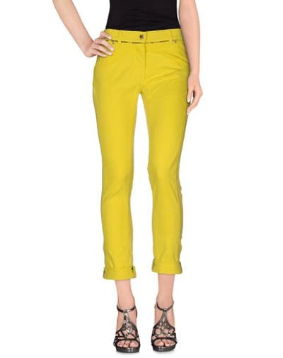 Roberto Cavalli Jeans In Yellow