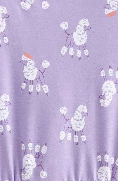 Tucker + Tate Kids' Easy Pocket Long Sleeve Dress In Purple