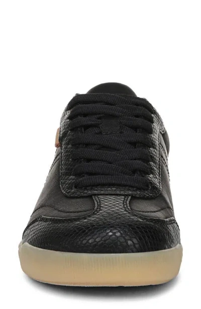 Dr. Scholl's Women's Be True Court Inspired Lace Up Sneakers In Black