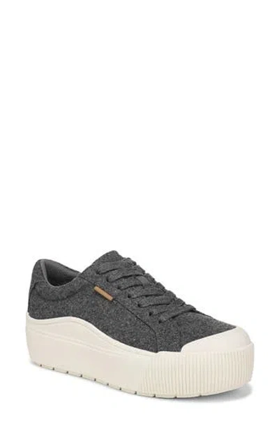 Dr. Scholl's Women's Time Off Lace Up Platform Sneakers In Gray