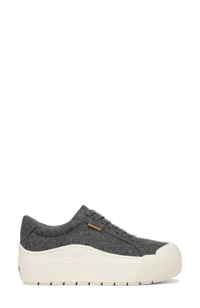 Dr. Scholl's Women's Time Off Lace Up Platform Sneakers In Gray