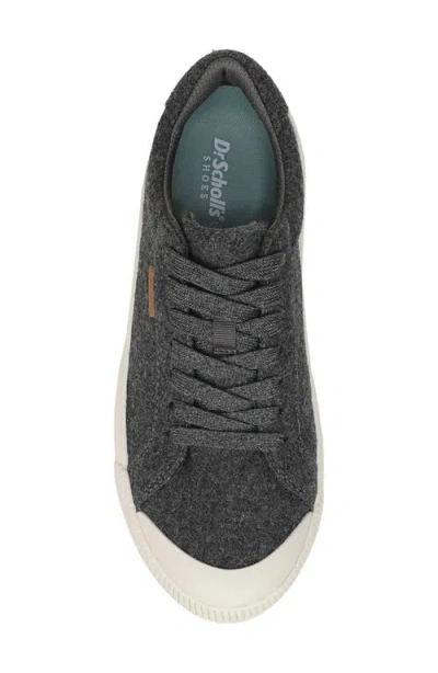 Dr. Scholl's Women's Time Off Lace Up Platform Sneakers In Gray