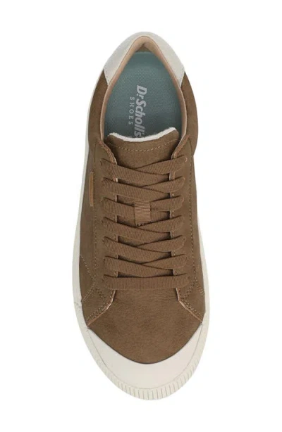 Dr. Scholl's Women's Time Off Max Platform Sneakers In Brown