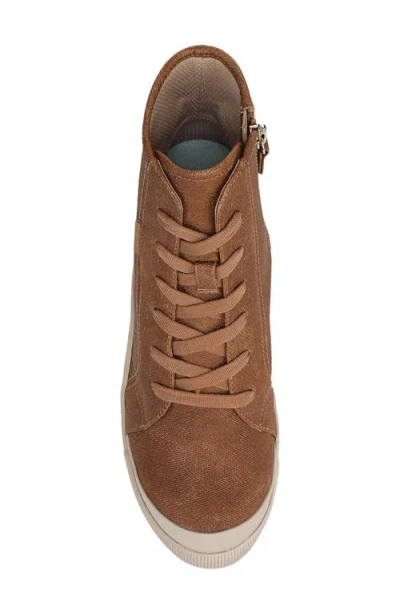 Dr. Scholl's Women's Time Off Up Lace Up Platfform Boots In Brown