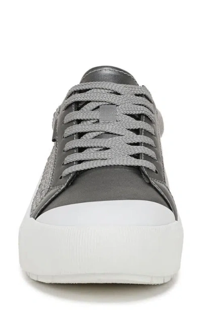 Dr. Scholl's Women's Time Off Lace Up Platform Sneakers In Gray