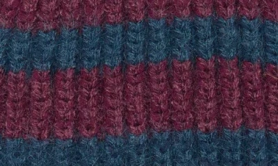 Bcbg Bicolor Stripe Knit Beanie In Multi