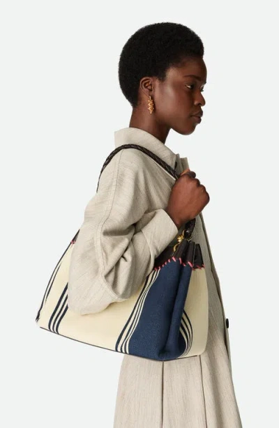 Bottega Veneta Large Parachute Cotton Canvas Shoulder Bag