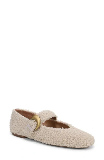 Circus Ny By Sam Edelman Women's Bella Plush Mary-jane Flats In Gold