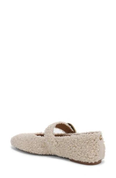 Circus Ny By Sam Edelman Women's Bella Plush Mary-jane Flats In Gold