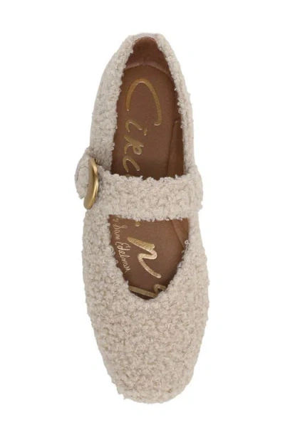 Circus Ny By Sam Edelman Women's Bella Plush Mary-jane Flats In Gold