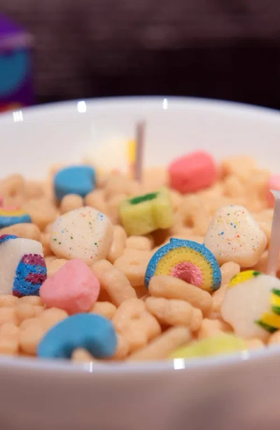 Southlake Gifts Lucky Charms Cereal Candle 3.0 In Black