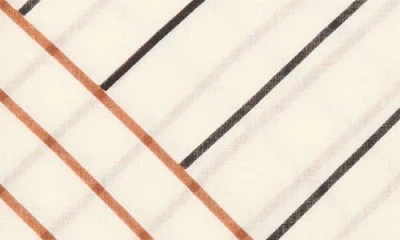 Mango Selection Geometric Print Wool Scarf In Neutral