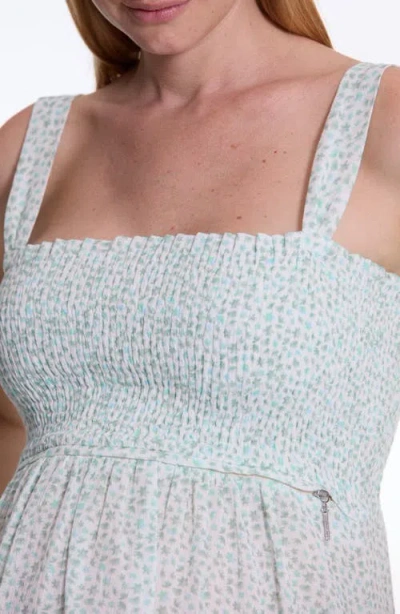 Cache Coeur Maternity And Nursing Top Ambre In Blue