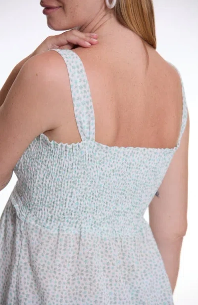 Cache Coeur Maternity And Nursing Top Ambre In Blue