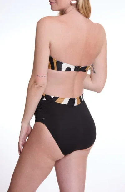 Cache Coeur Odéon Maternity Bikini In Black