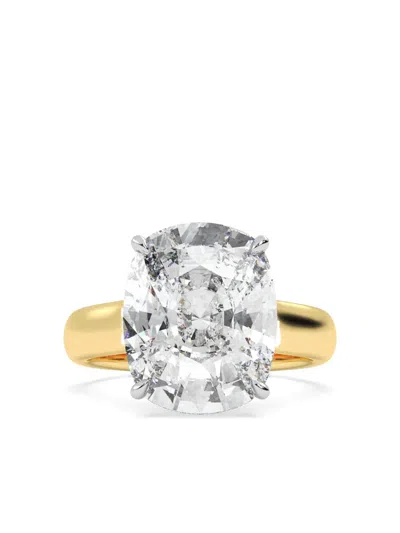 Tilla 14k Yellow Gold Lab-grown Diamond Ring In Gold