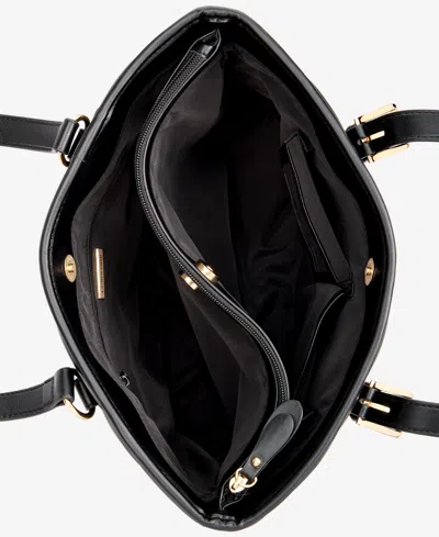 Giani Bernini Large Quilted Tulip Tote, Exclusively At Macy's In Black