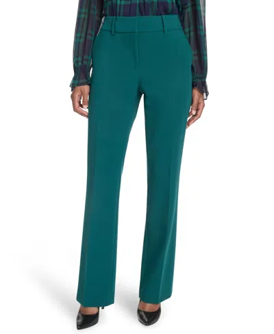 Tommy Hilfiger Women's Flared Pants In Green