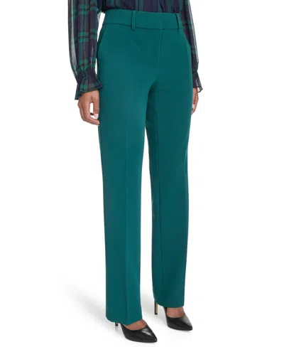 Tommy Hilfiger Women's Flared Pants In Green