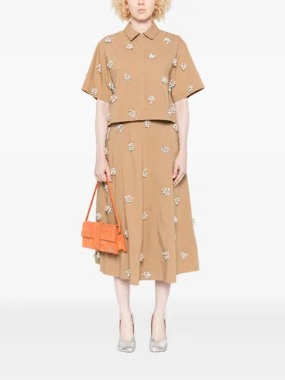 Simkhai Verziertes Hemd In Brown