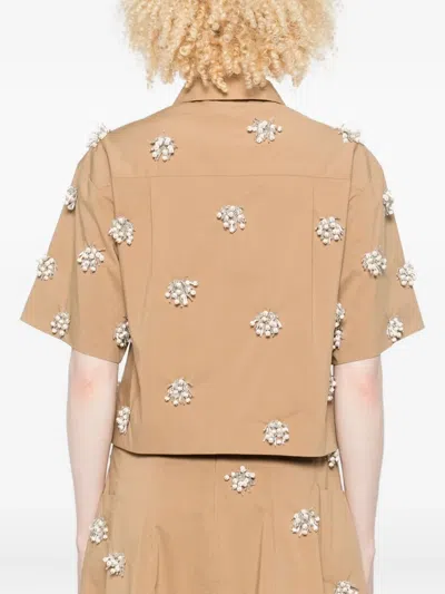 Simkhai Verziertes Hemd In Brown