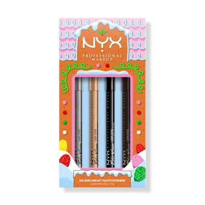Nyx Professional Makeup Holiday Eye Candy Epic Wear Liner Stick Kit In Multi