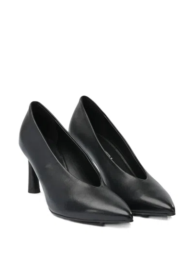 Halmanera Pointed-toe Heeled Pumps In Black
