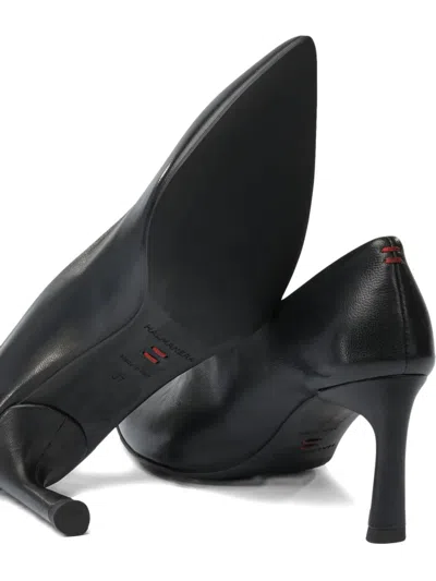 Halmanera Pointed-toe Heeled Pumps In Black
