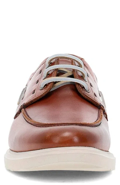 Frye Men's Connor Leather Boat Shoes In Brown