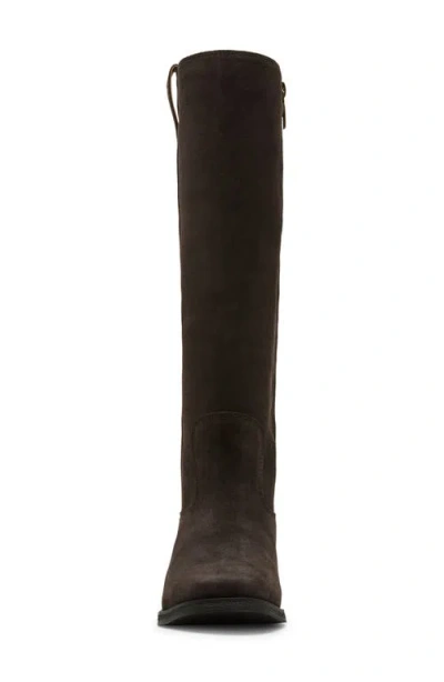 Blondo Deacon Knee High Waterproof Riding Boot In Brown