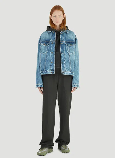 Helmut Lang Classic Hooded Sweatshirt In Black