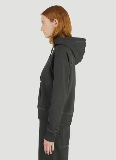 Helmut Lang Classic Hooded Sweatshirt In Black