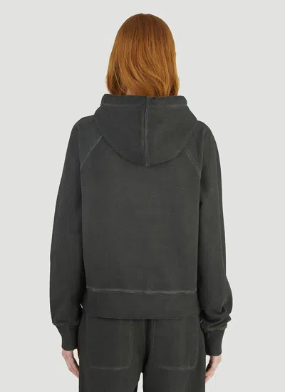 Helmut Lang Classic Hooded Sweatshirt In Black