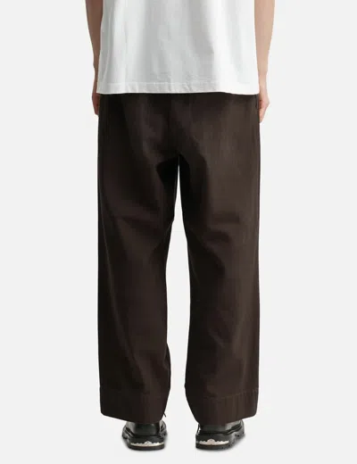 Unlikely Skater's Work Pants In Black