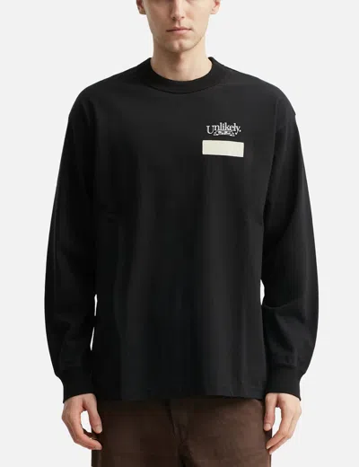 Unlikely Team Tee Long Sleeve In Black