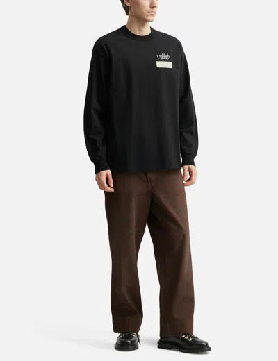 Unlikely Team Tee Long Sleeve In Black