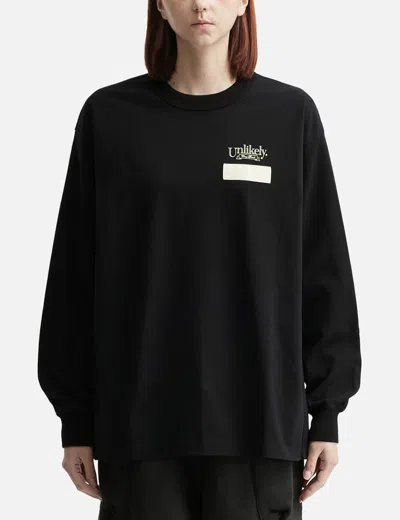 Unlikely Team Tee Long Sleeve In Black