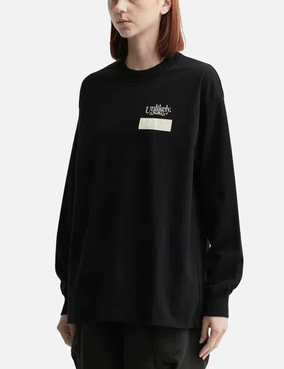 Unlikely Team Tee Long Sleeve In Black