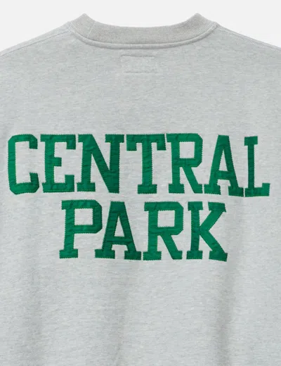 Unlikely Simple Sweat Crew "central Park" In Gray