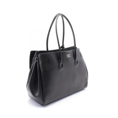 Pre-owned Balenciaga Black Leather Tote Bag ()