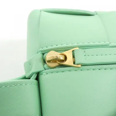 Pre-owned Bottega Veneta Gold Leather Shoulder Bag ()