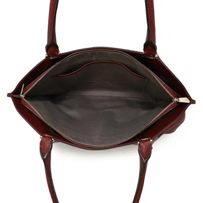 Pre-owned Cartier Red Color Leather Tote Bag ()