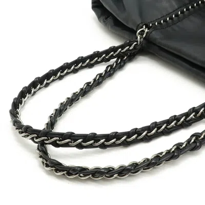Pre-owned Chanel Black Leather Shoulder Bag Tote Bag ()