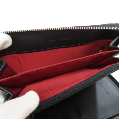 Pre-owned Chanel Black Nylon Long Wallet (bi-fold) ()