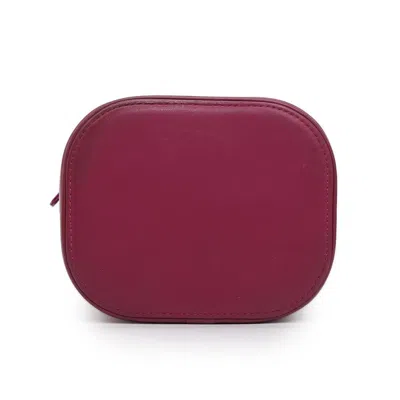 Pre-owned Chanel Purple Leather Shoulder Bag ()